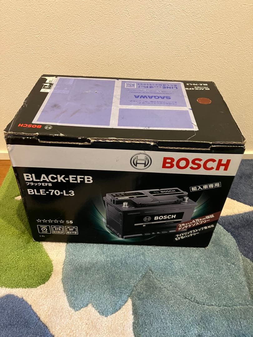 ワーゲン　ゴルフヴァリアント　BOSCH BLACK-EFB BLE-70-L3