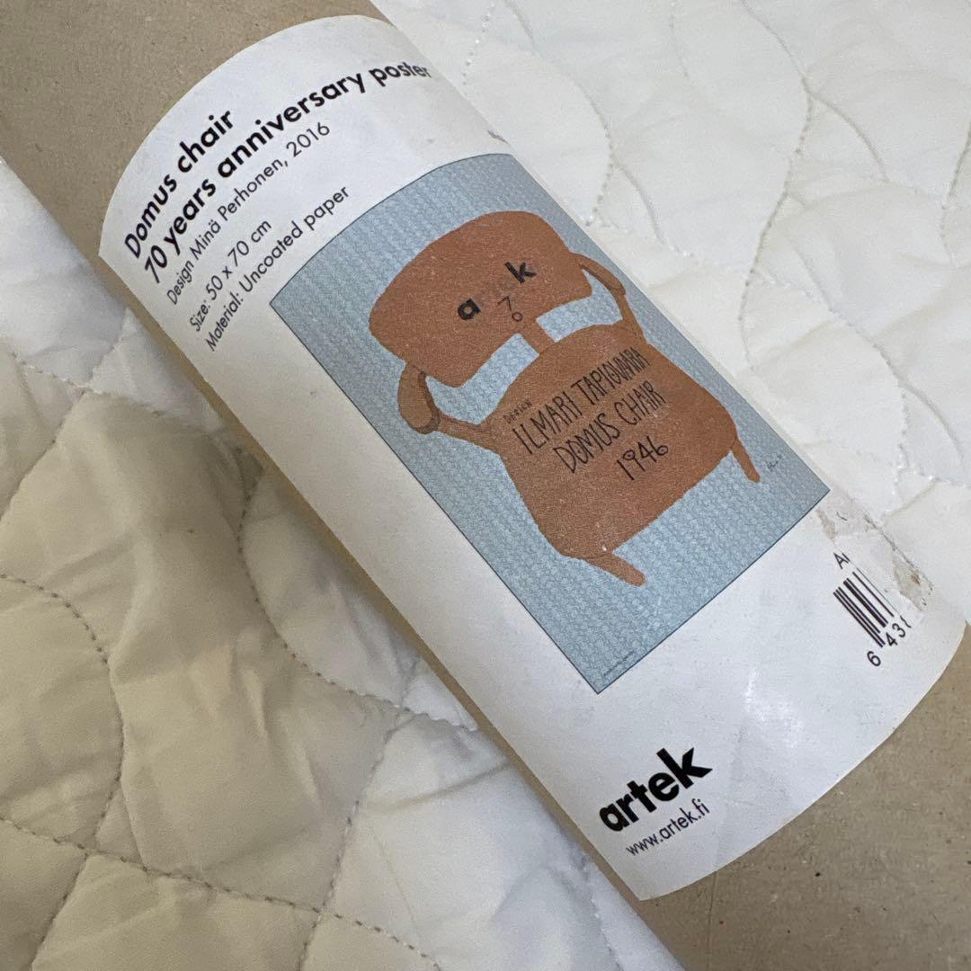 アルテック　ドムスチェア　70周年記念ポスター　ミナペルホネン