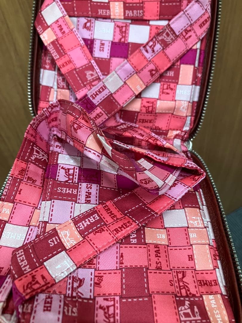 エルメス　エコバッグ　赤