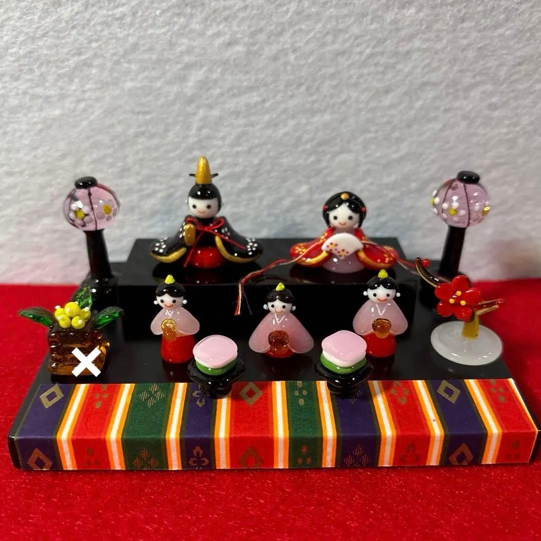 パキラ　ガラス細工　ミニチュア