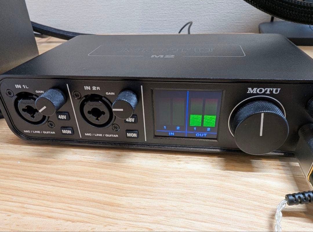 【美品】MOTU M2