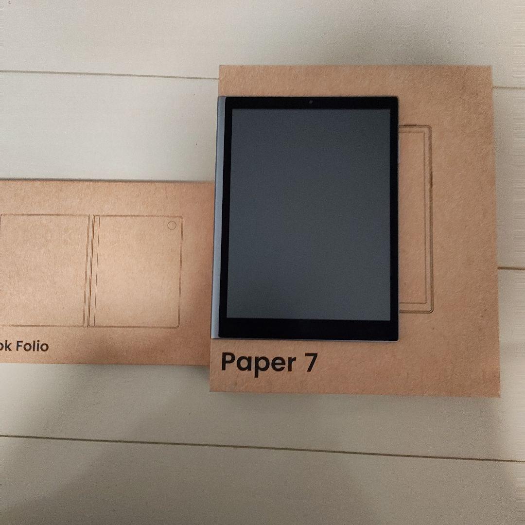 Paper 7 タブレット 本体 + Book Folio