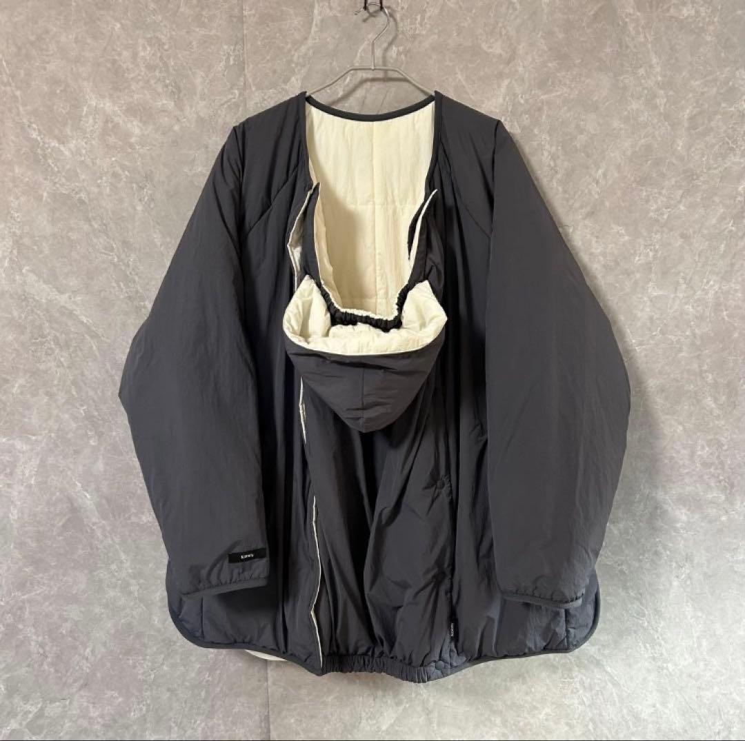 konny マタニティアウター グレー サイズF/L