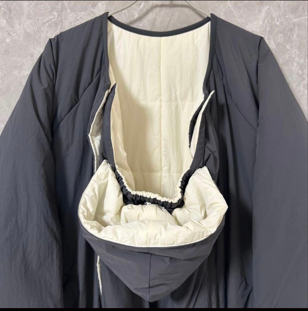 konny マタニティアウター グレー サイズF/L