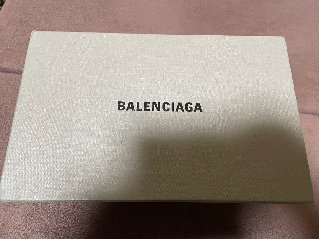☆美品BALENCIAGA　バイザーロゴ　キャップ　L59　マジックテープ　黒