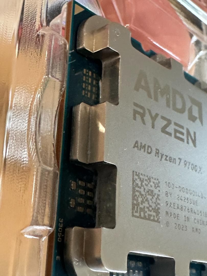 AMD Ryzen 7 9700X CPU ＋ AG620ファン
