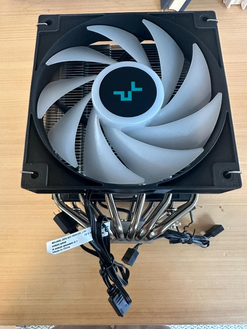 AMD Ryzen 7 9700X CPU ＋ AG620ファン