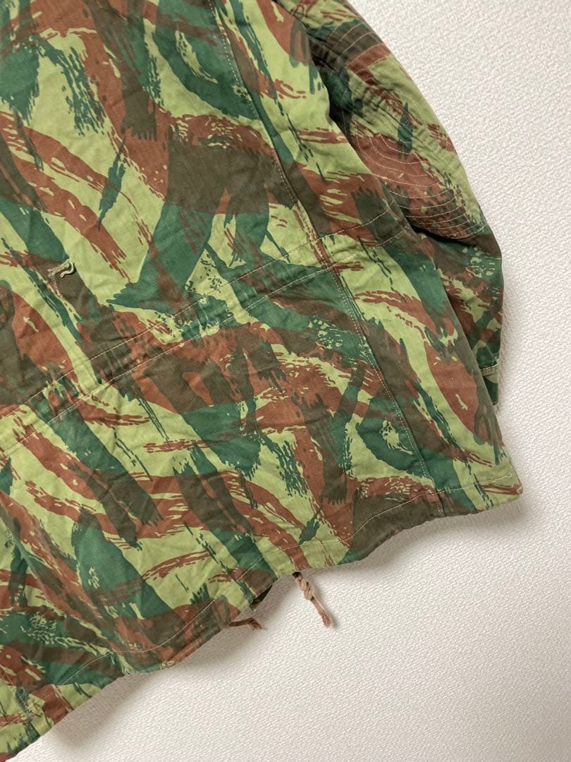 60s リザードカモ フィールドジャケット ポルトガル軍 ユーロミリタリー