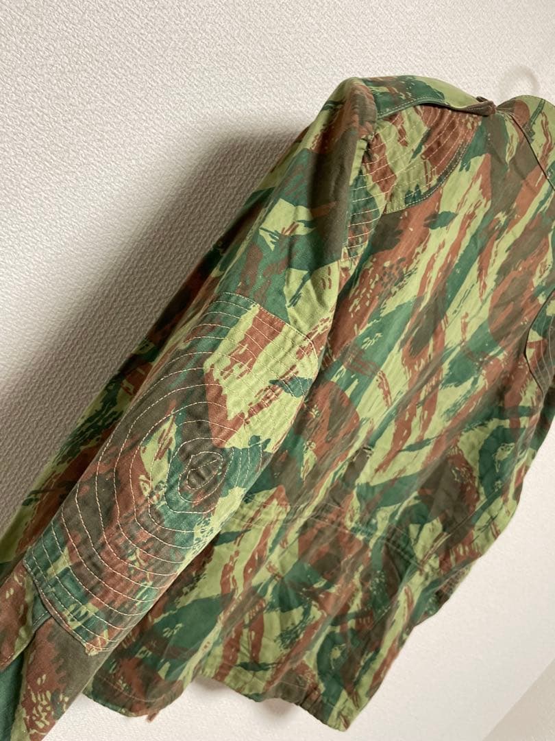 60s リザードカモ フィールドジャケット ポルトガル軍 ユーロミリタリー