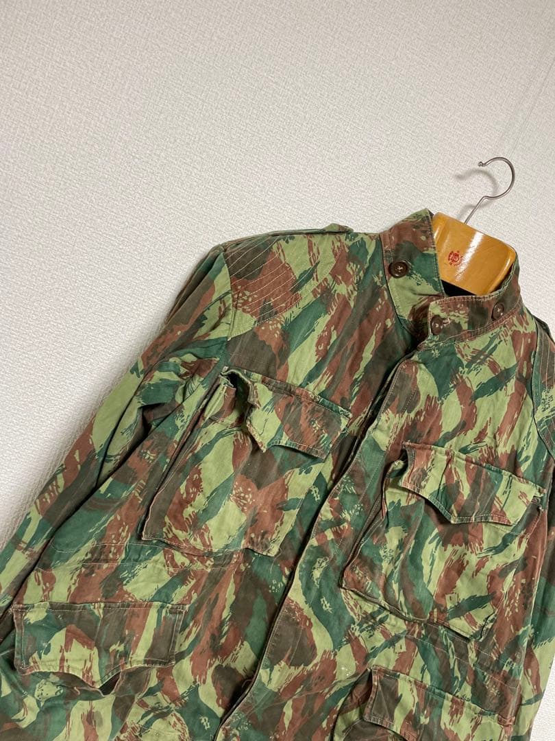 60s リザードカモ フィールドジャケット ポルトガル軍 ユーロミリタリー