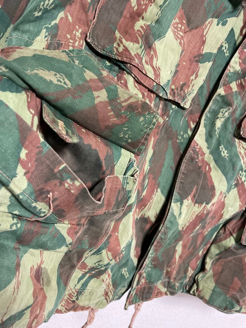 60s リザードカモ フィールドジャケット ポルトガル軍 ユーロミリタリー