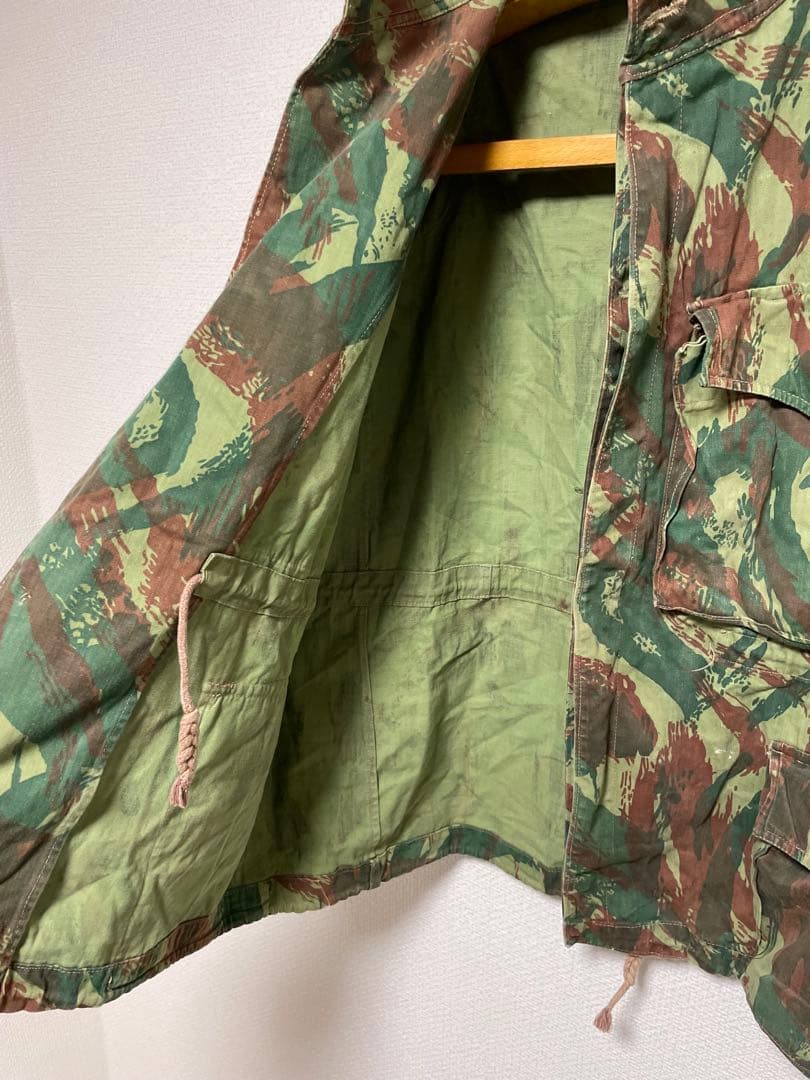 60s リザードカモ フィールドジャケット ポルトガル軍 ユーロミリタリー