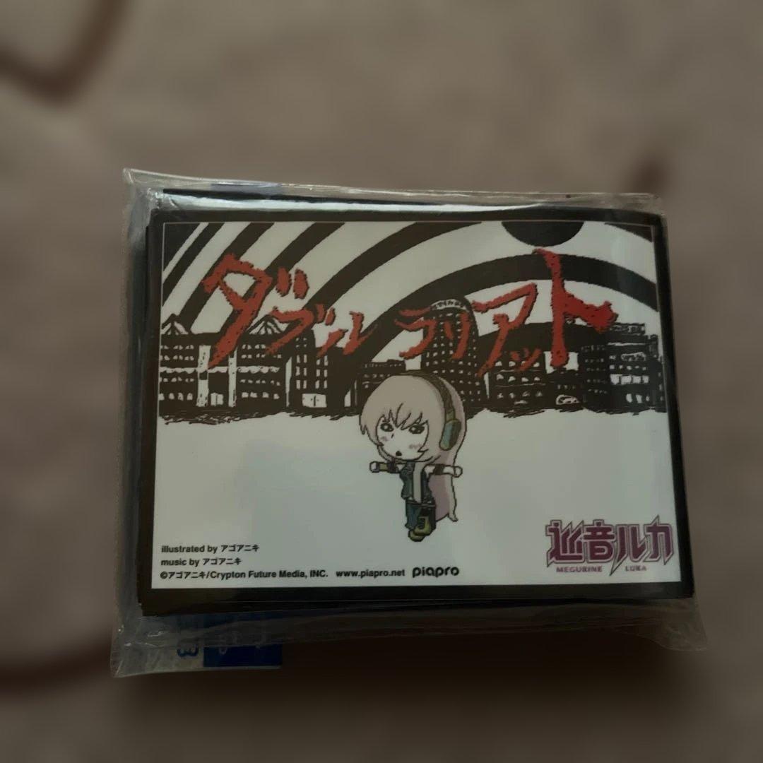 限定 初音ミクの消失＆ダブルラリアット イベント キャラスリーブ＆透明スリーブ