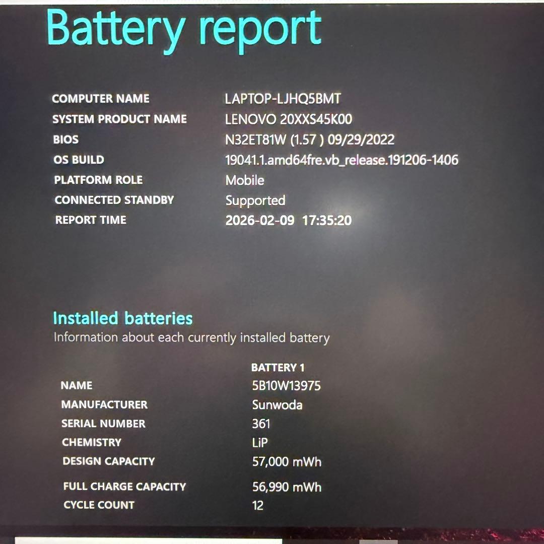 Windowsノート本体 88.Lenovo X1CarbonGen9 i5-11/256GB 8GB