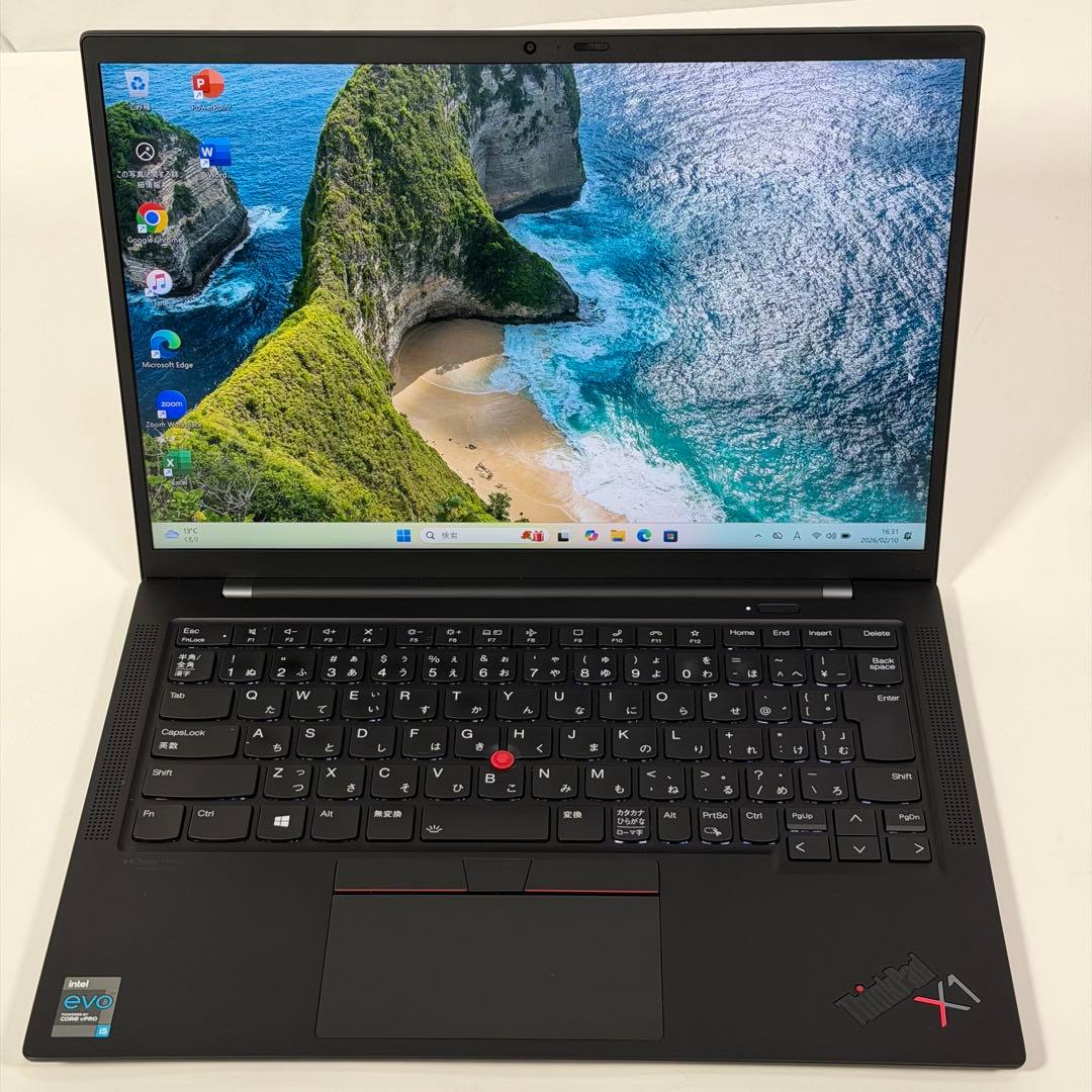 Windowsノート本体 88.Lenovo X1CarbonGen9 i5-11/256GB 8GB