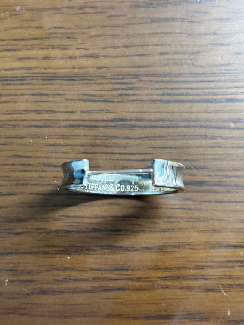 ティファニー　ナローフープ　ピアス　片耳　Tiffany シルバー　1837