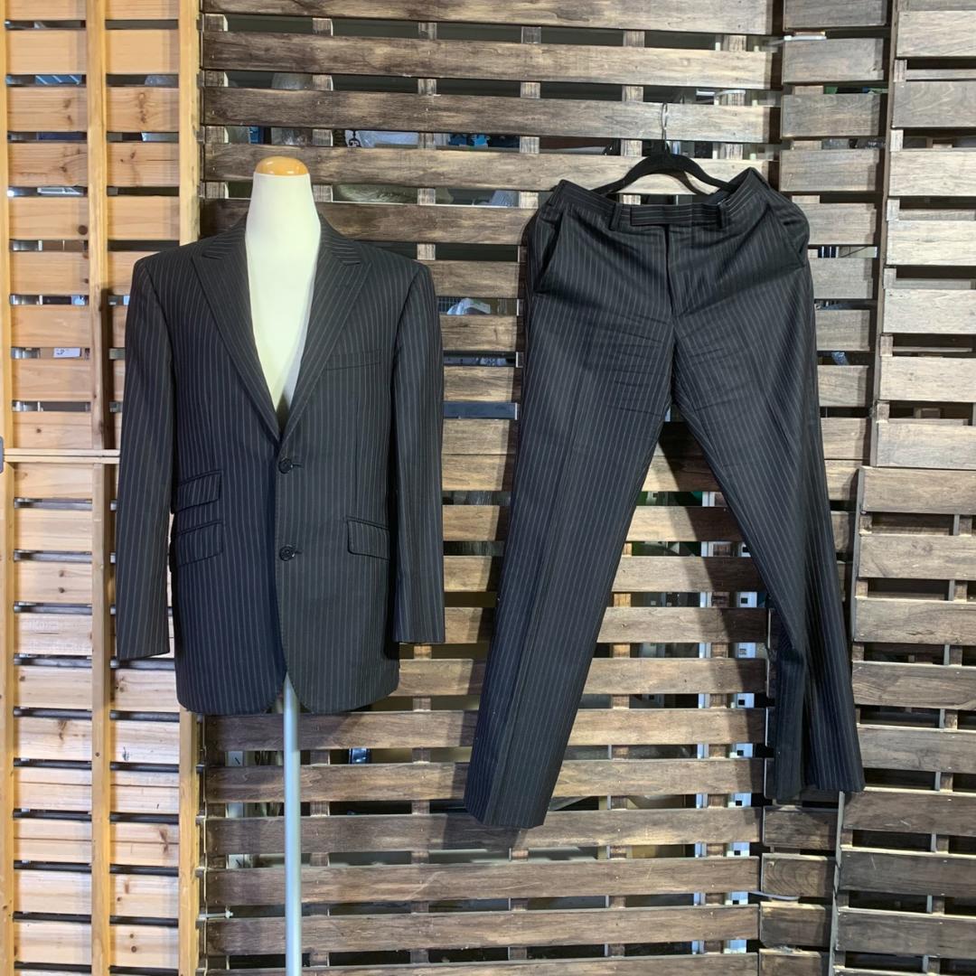 K174 BURBERRY BLACK LABEL スーツセット 36R