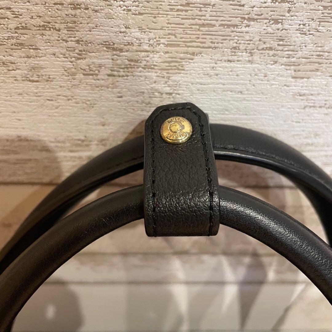 【美品】 TUMI トゥミ ハンドバッグ 2way レザー ショルダー ブラック