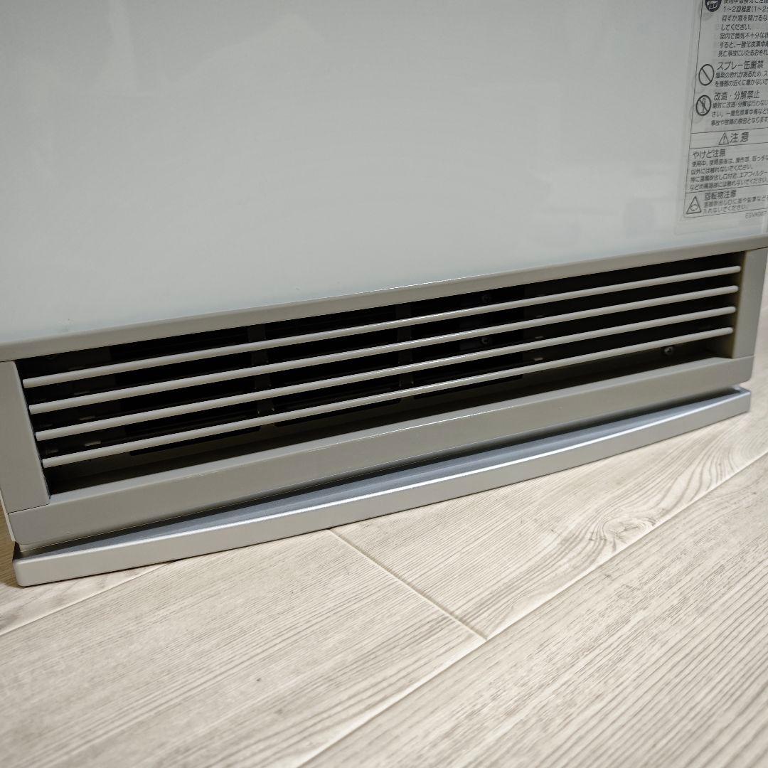 【極美品】ノーリツ ガスファンヒーター 都市ガス用 GFH-2400D ホワイト