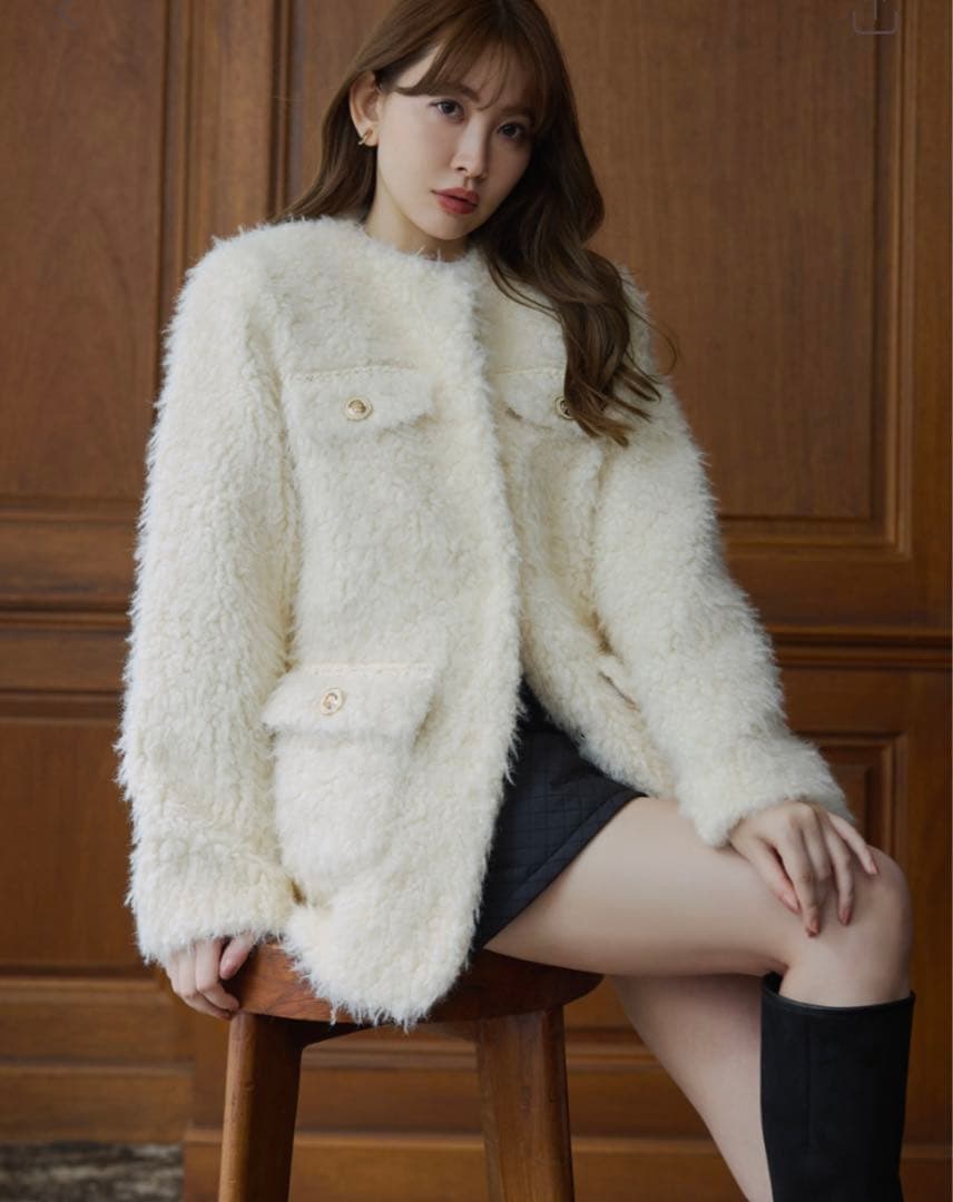 2/5まで値下げ⚠️  Faux Fur Coat