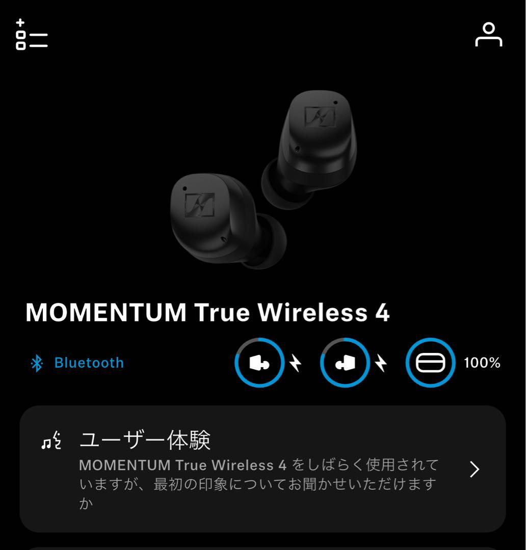 ジャンク　SENNHEISER MOMENTUM True Wireless 4