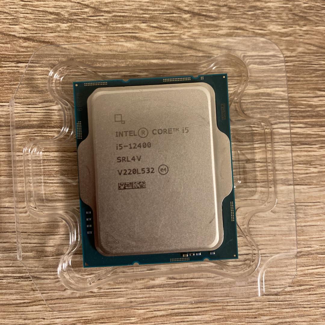 【動作保証付き】Intel Core i5 12400