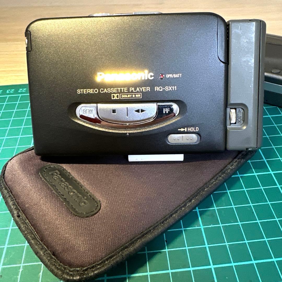 【極美品DE修復品】Panasonic カセット プレーヤー RQ-SX11