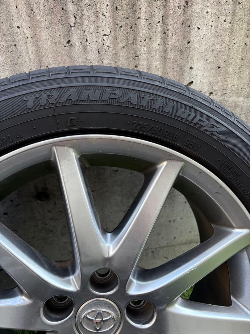 最終価格トヨタ 18インチ エスティマ純正　ハイグロス