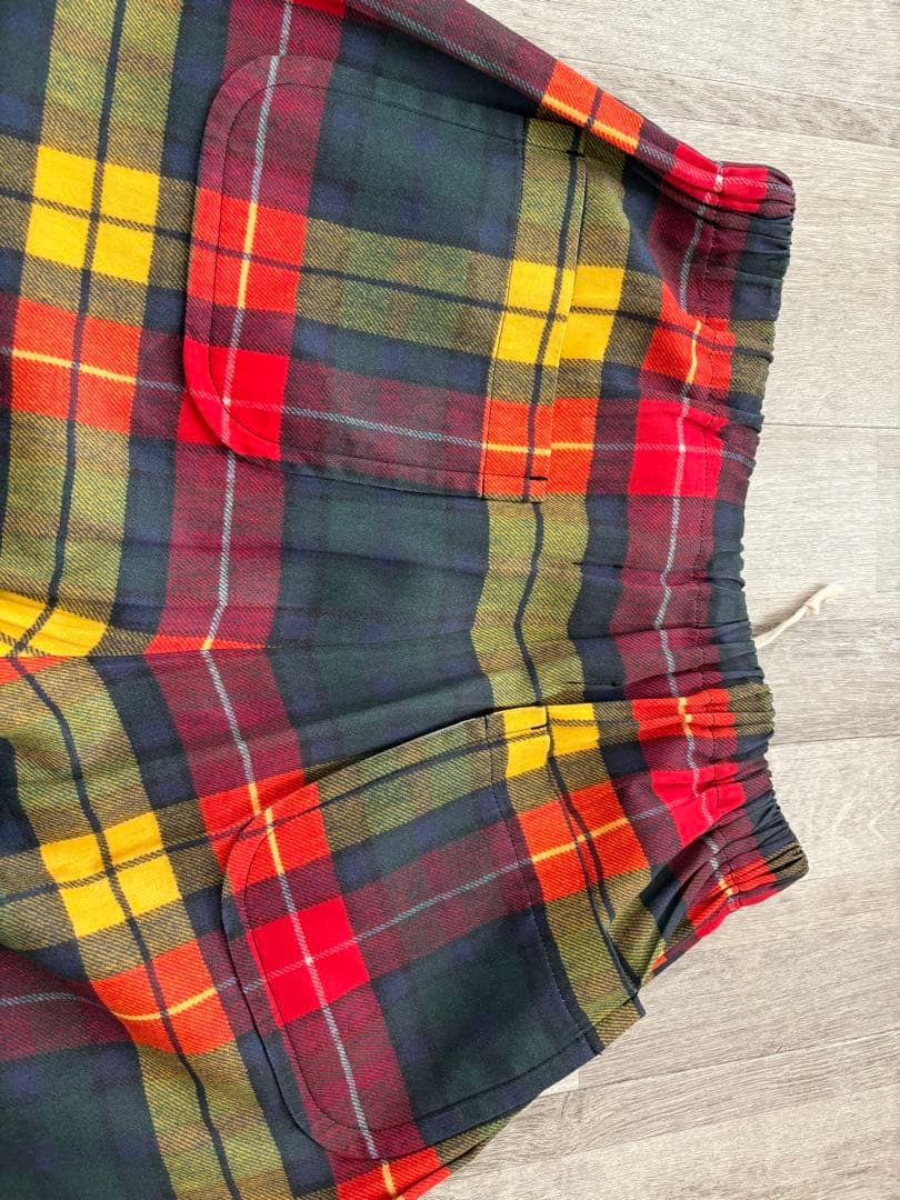 トリココムデギャルソンパンツチェック柄