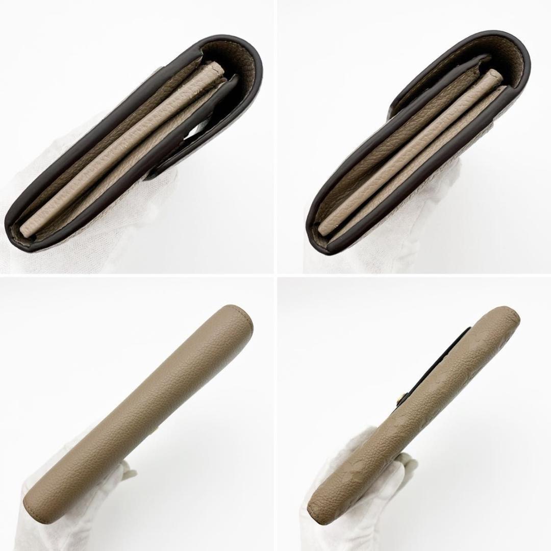 【美品 IC搭載 箱付】ヴィトン アンプラント サラ 長財布 トゥルトレール