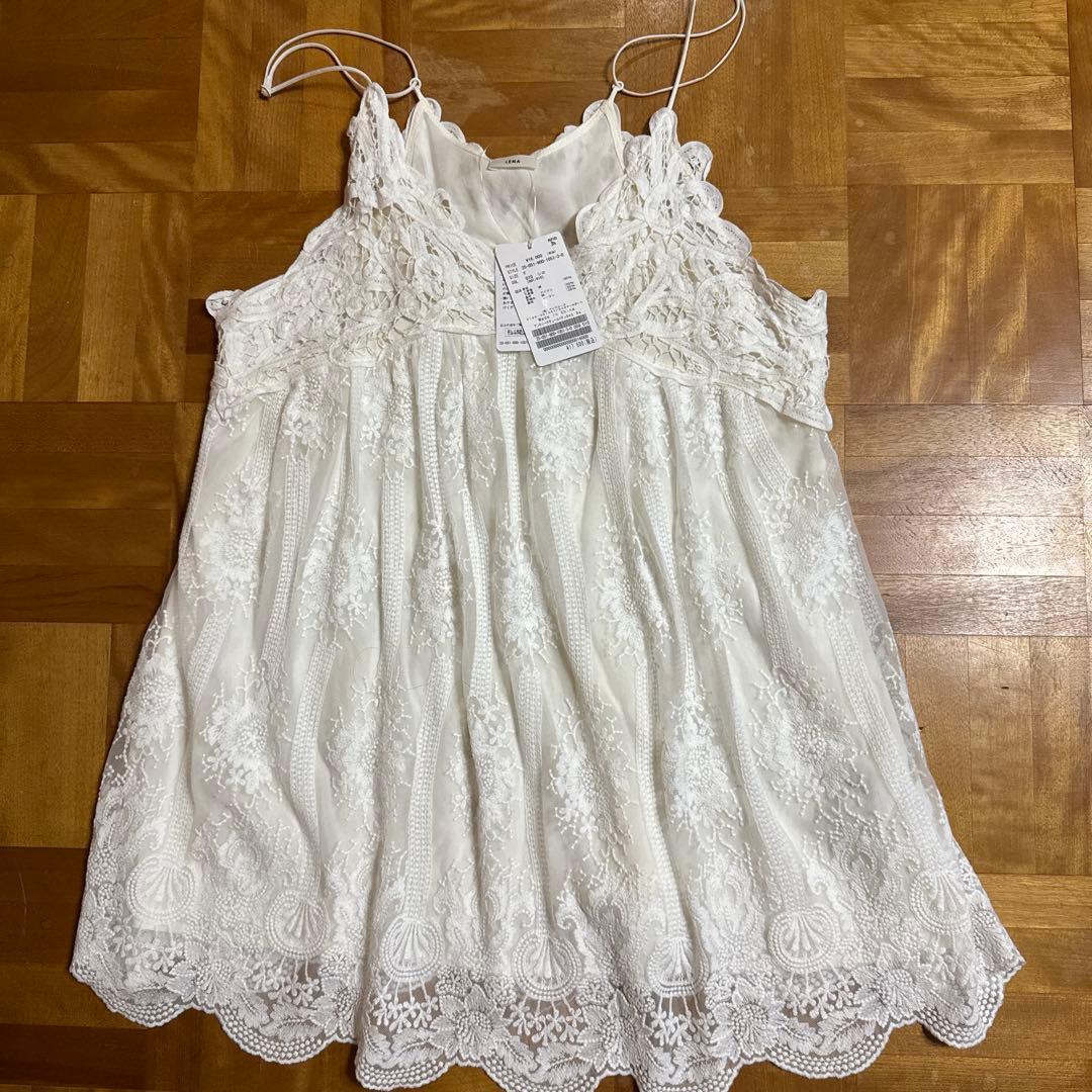 【ポニョ】IENA アンティークチュールバテンキャミ