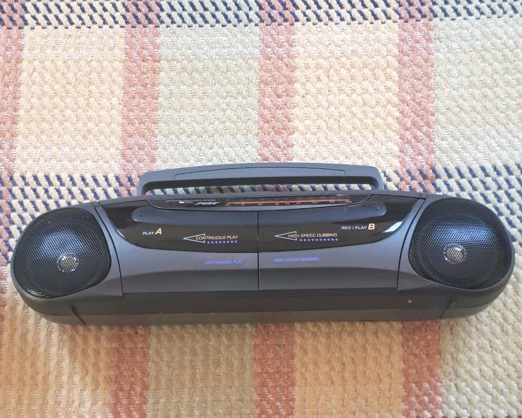 fuze FW2500　ステレオダブルカセットレコーダー　通電確認済み‼️