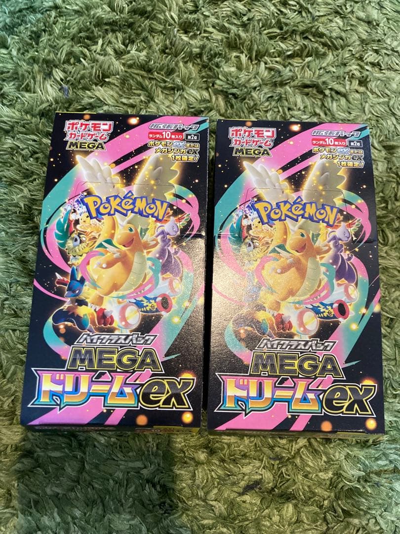 MEGAドリームex BOX シュリンクなし　ポケモンカード　ピカチュウ