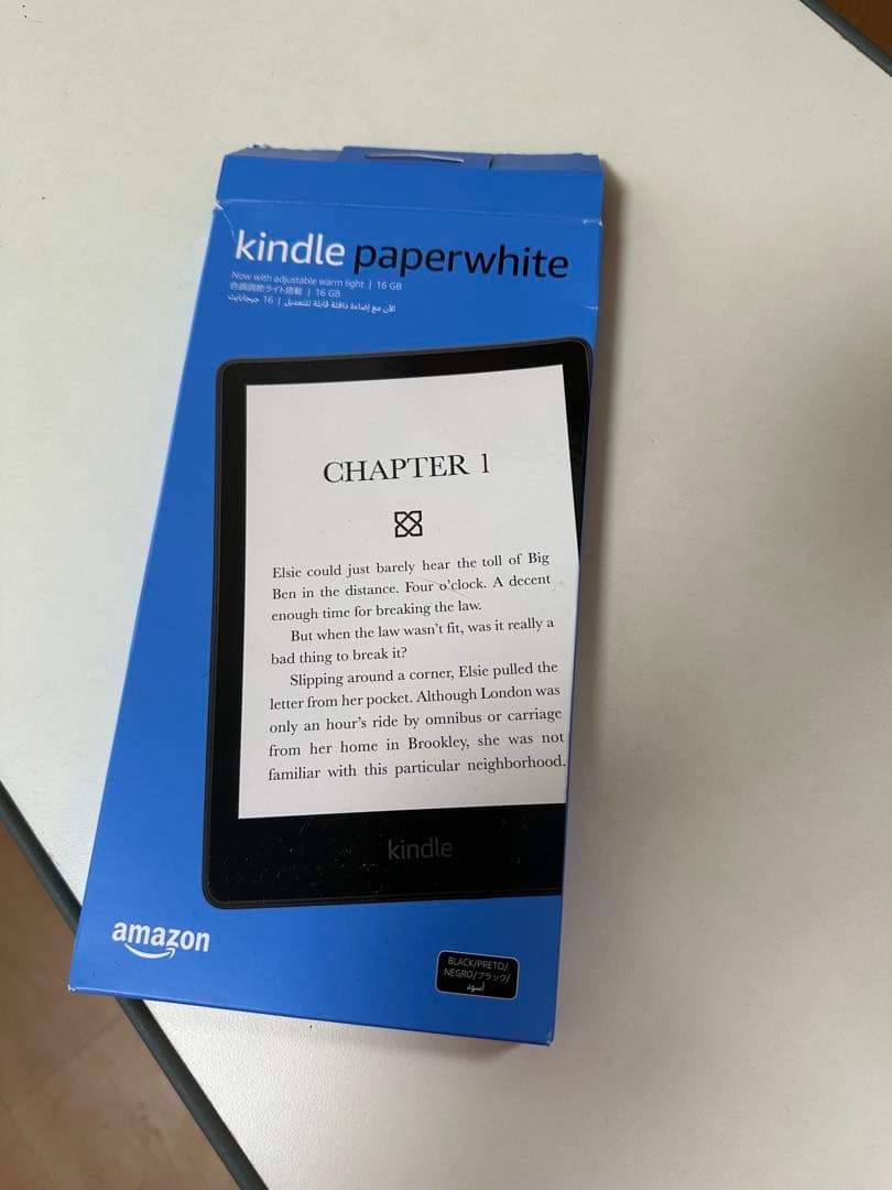 電子書籍リーダー本体 Amazon Kindle paper white 16G