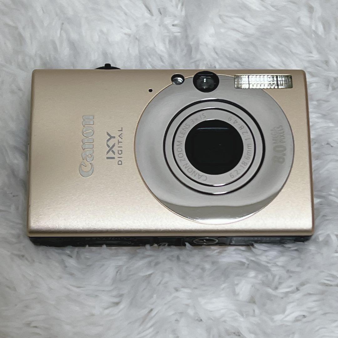 美品 Canon IXY digital 20IS コンデジ キャノン キャメル