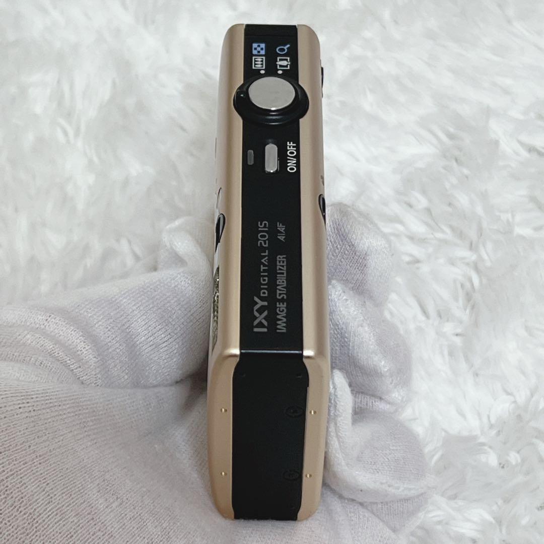 美品 Canon IXY digital 20IS コンデジ キャノン キャメル