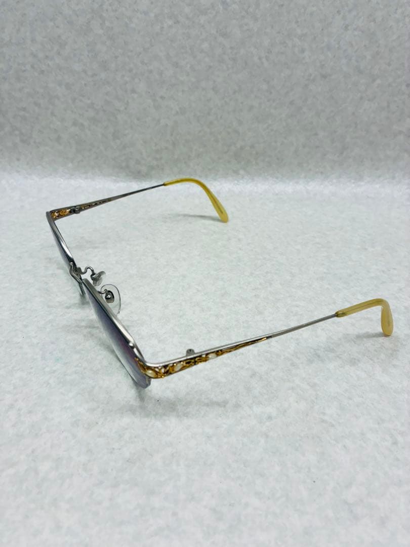 M4）HOYA ホヤ 眼鏡 メガネ 宝石装飾 老眼鏡 フレーム