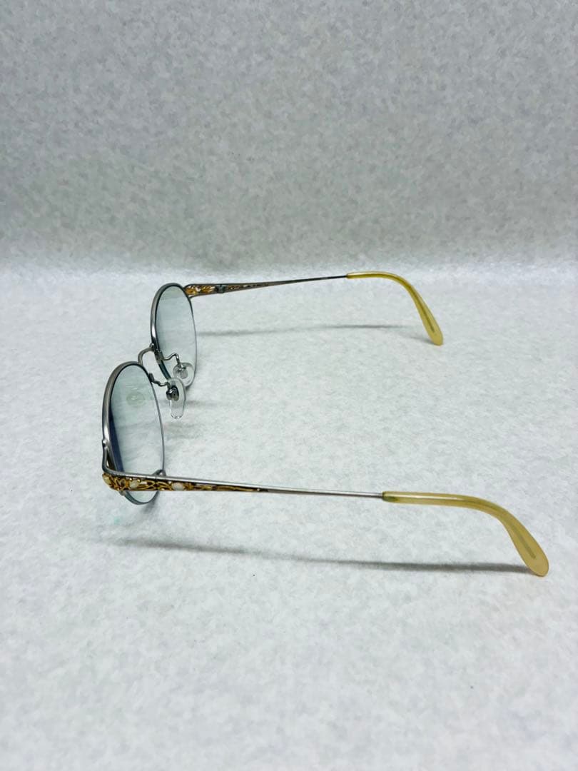 M4）HOYA ホヤ 眼鏡 メガネ 宝石装飾 老眼鏡 フレーム