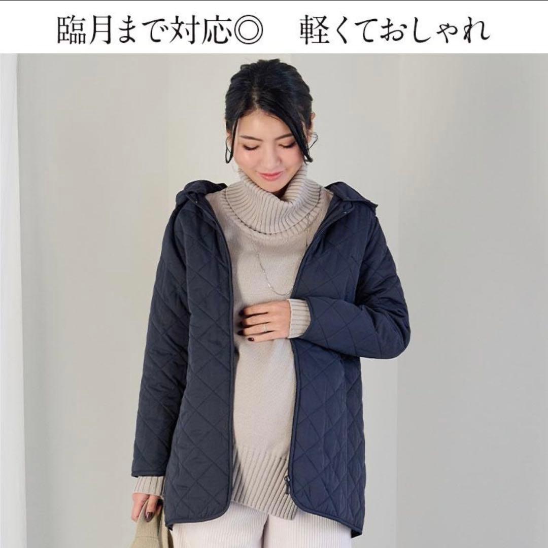 【新品・ネイビー】スウィートマミー　ママコート　マタニティ だっこ　おんぶ