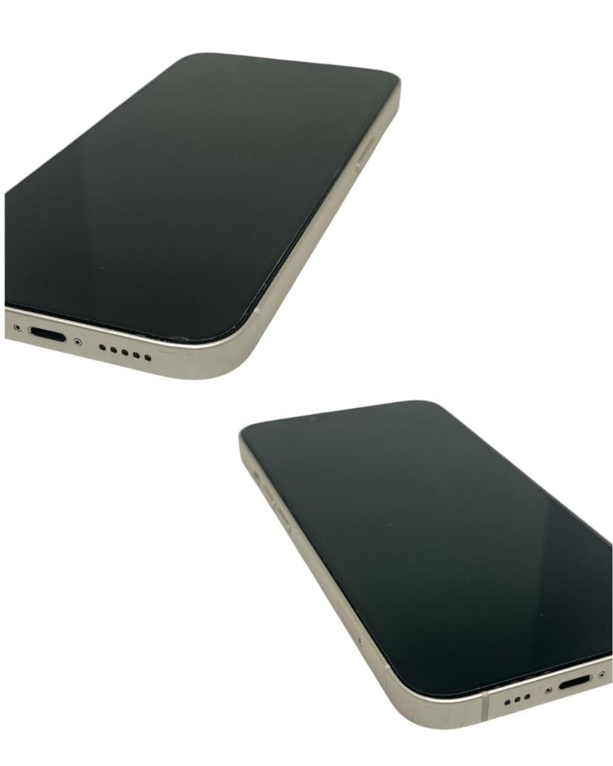 金欠学生【美品】iPhone13 128G ホワイト　バッテリー100%