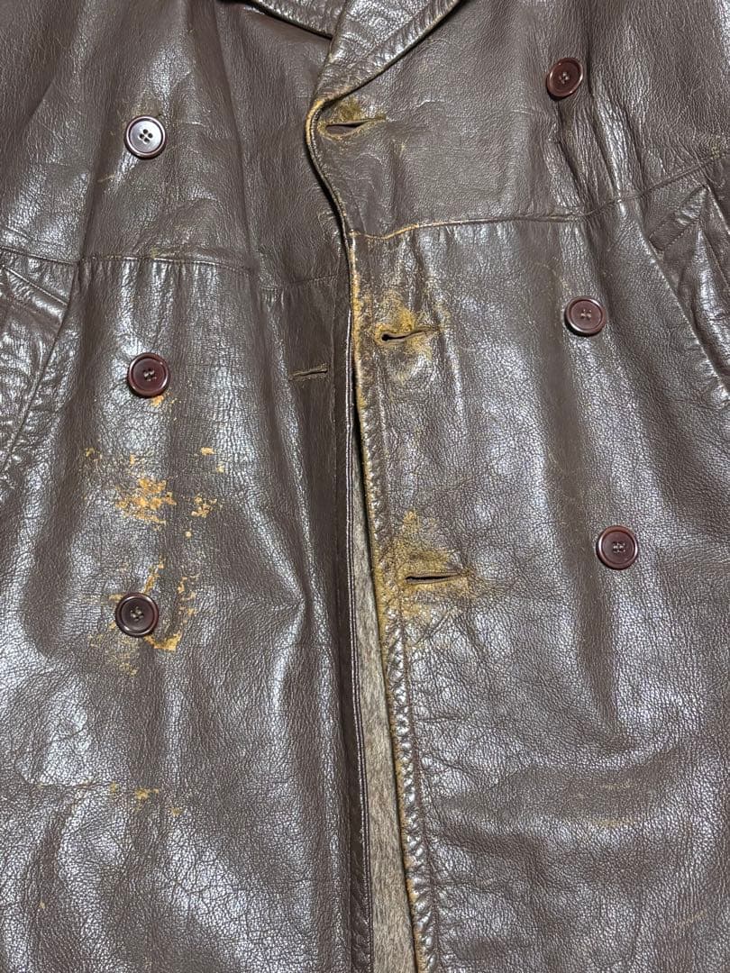 40’s USN M-69F レザーコート G-1 フライトジャケット