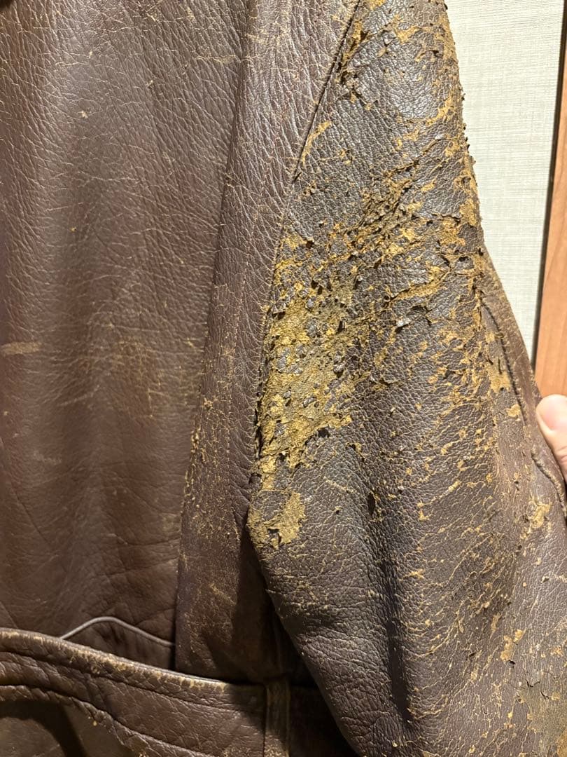 40’s USN M-69F レザーコート G-1 フライトジャケット