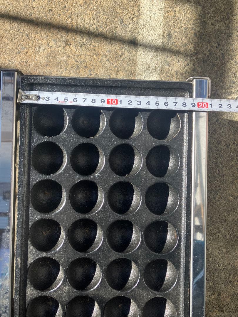 プロフ説明必読！LPガス式たこ焼き器