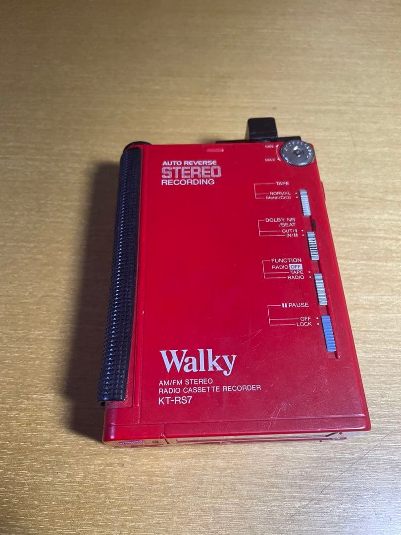 TOSHIBA 東芝 Walky KT-RS7 ステレオラジオカセットレコーダー