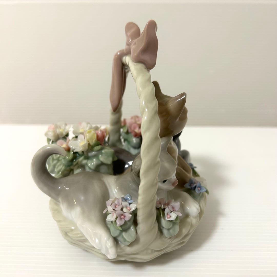 【廃盤品】LLADRÓ リヤドロ 三つ子の仔猫 三つ子の子猫