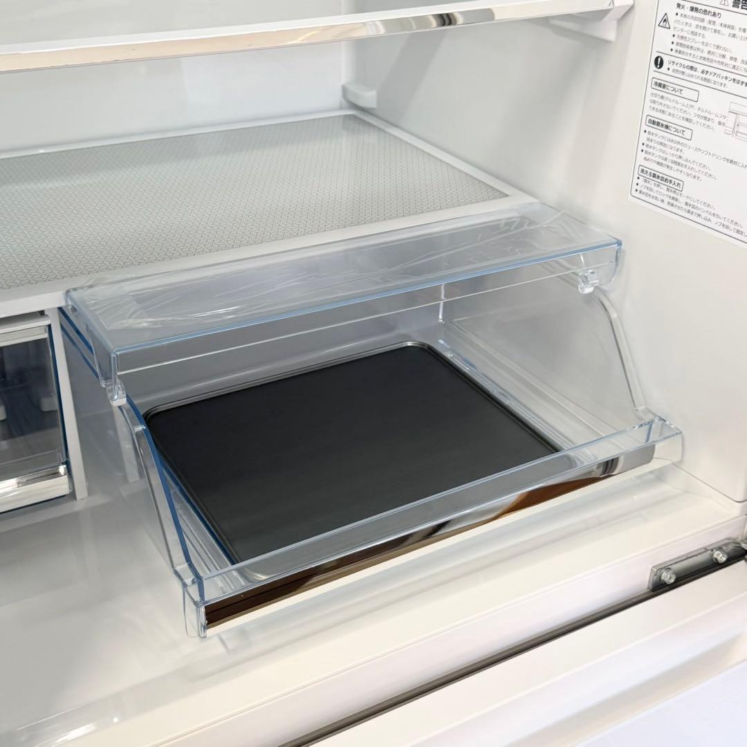 ハイセンス2022年製 283L冷蔵庫 自動製氷 高級ガラスドア