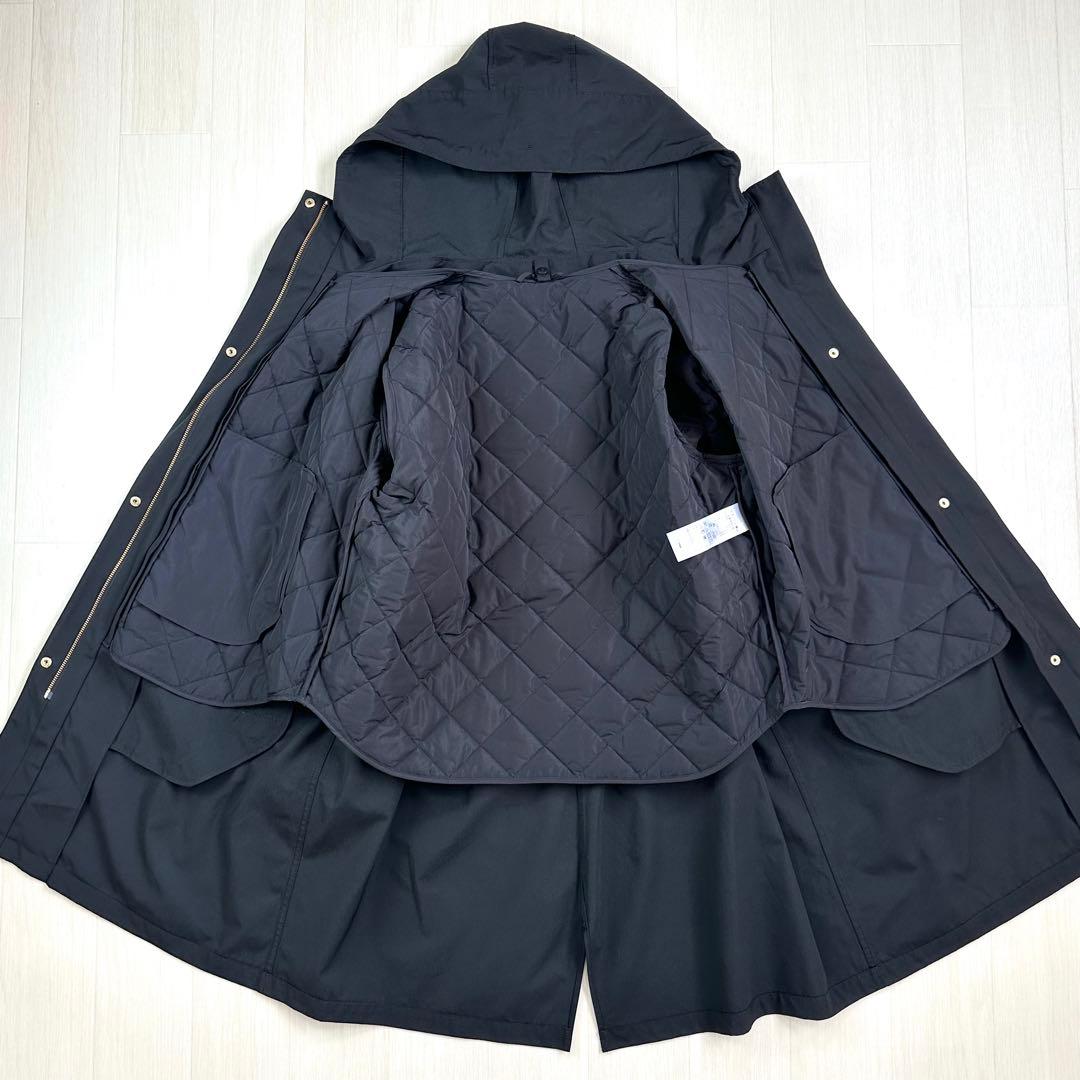 美品 24aw 23区 マルチウェイナイロンジャケット 40 ライナー付き