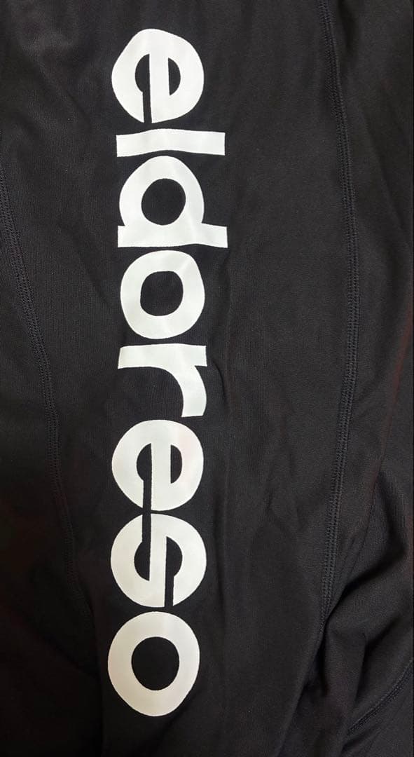 【美品】eldoreso ロングタイツXLジッパーポケット付き