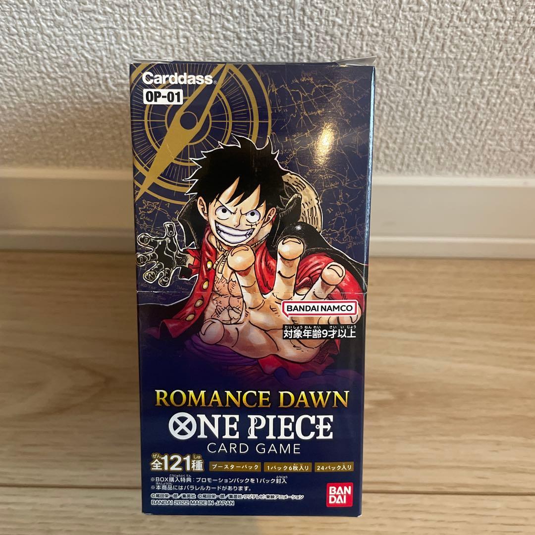 ワンピースカード　ロマンスドーン　1BOX OP-01 新品未開封　テープ付き