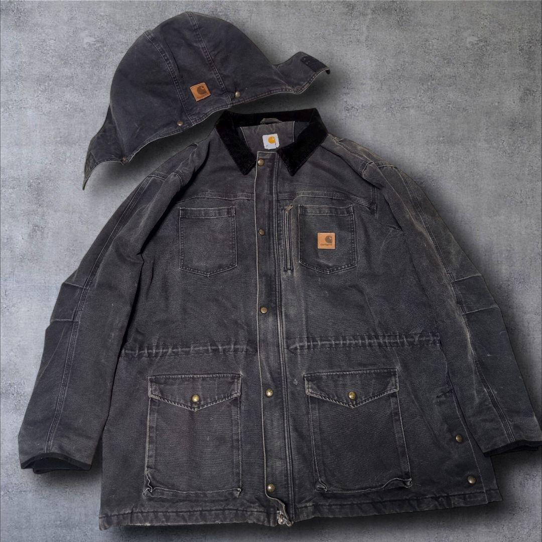 希少✨カーハート キャニオン コート ダック地 別売りフード付き✨ 3XL